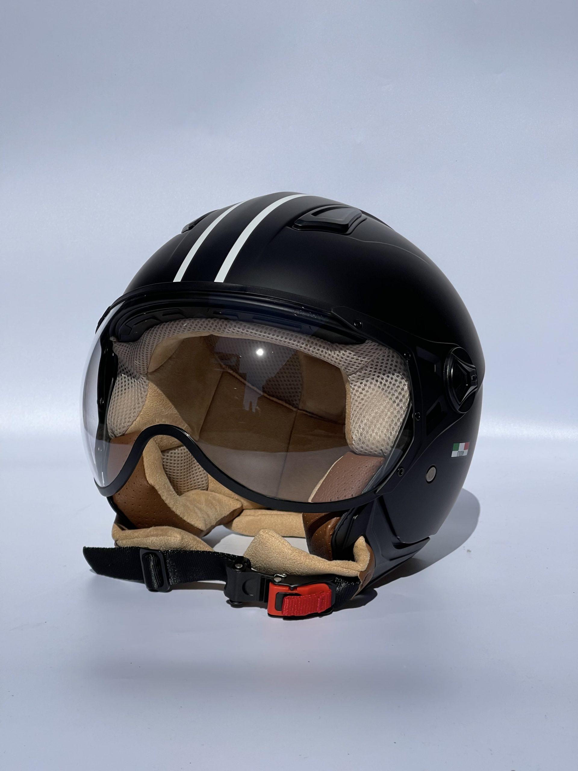 VITO moda jet helmet Matt black