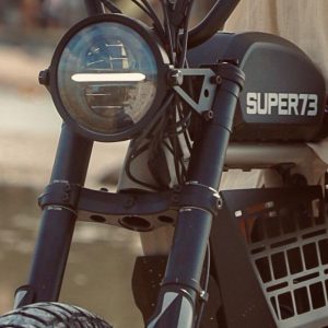 Super73 custom headlight