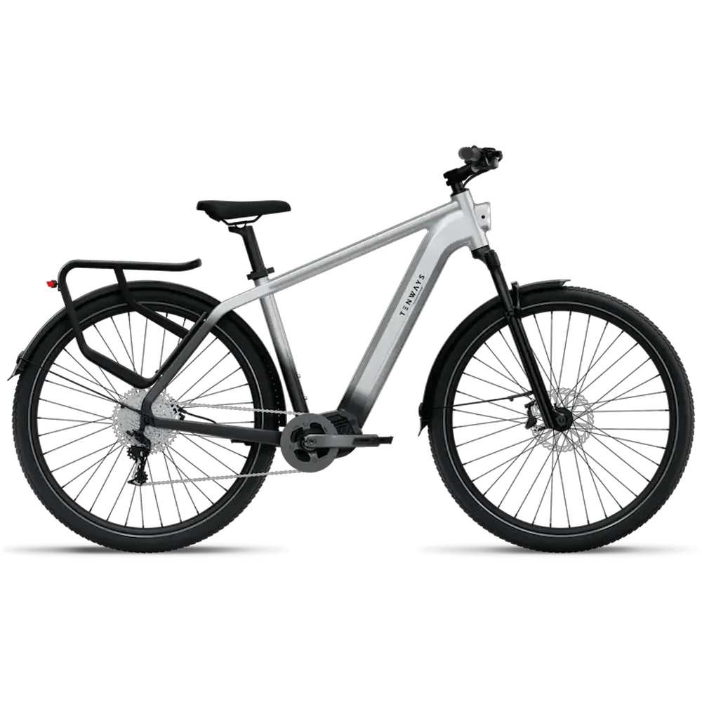 Tenways AGO X Starlight Silver Elektrische fiets