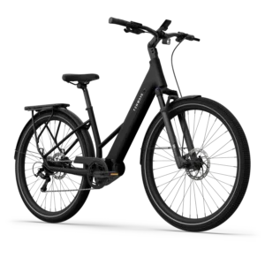 tenways-agoair-midnight-black-zijkant – Sportieve e-bike met middenmotor in Midnight Black