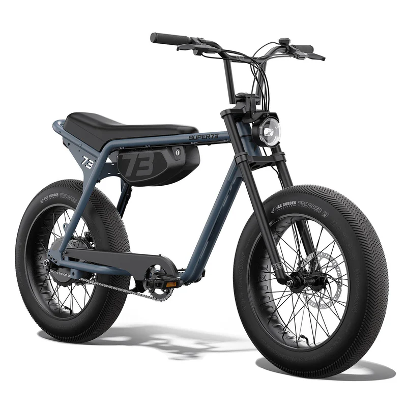 SUPER73 ZX Core Panthro Blue 480Wh, 25 km/u, 8-speed, hydraulische remmen, 20x4” Trooper banden