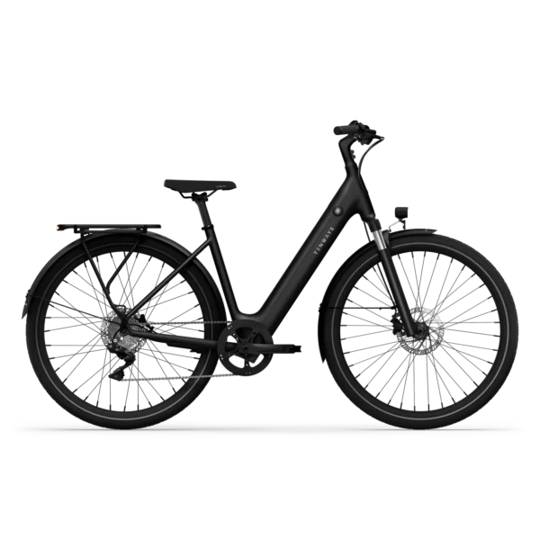 tenways-cgo800plus-midnight-black-vooraanzicht – Elegante Tenways CGO800 Plus in Midnight Black