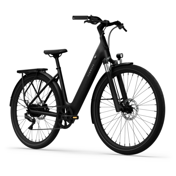 tenways-cgo800plus-midnight-black-zijaanzicht – Side view elektrische fiets Midnight Black